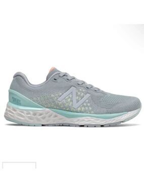 NB 11.5 Fresh Foam 880v10 Light Gray Teal Running Sneakers Athletic Shoes